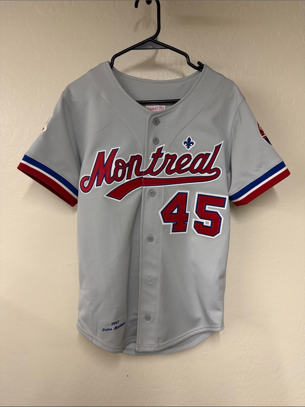Mitchell & Ness Montreal Pedro Martinez 1997 Brand New Size Small